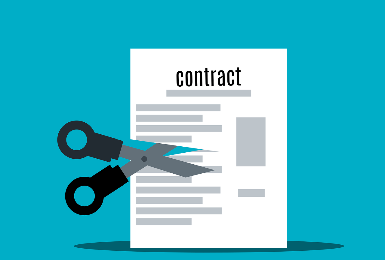 ¿Cómo hacer una carta de terminacion de contrato de servicios?